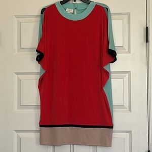 Donna Morgan color block dress. Size 8.